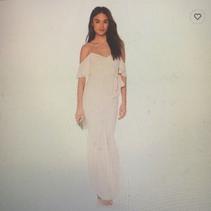 Likely X Revolve Emmy Bridesmaid Gown Seashl Pink